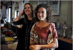 uitreiking award aan Katja Schuurman